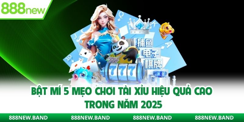 Bật mí 5 mẹo chơi tài xỉu hiệu quả cao trong năm 2025